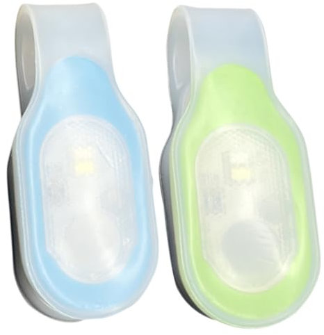 Housoutil Outdoor-Taschenlampe 2st Freihändiges Magnetisches Licht er Anclipsen Kinder Blitzlicht Clip Auf Nachtlichter Mini Schwesternlichtclip An Spielzeug Magnetfolie Laufen