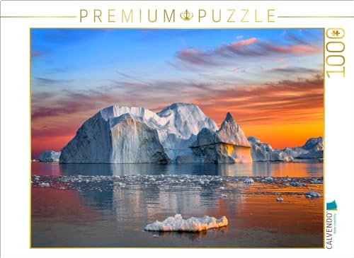CALVENDO Puzzle EIN Motiv aus dem Kalender Grönland - Zauberwelt aus EIS | 1000 Teile Lege-Größe 64 x 48 cm Foto-Puzzle für glückliche Stunden