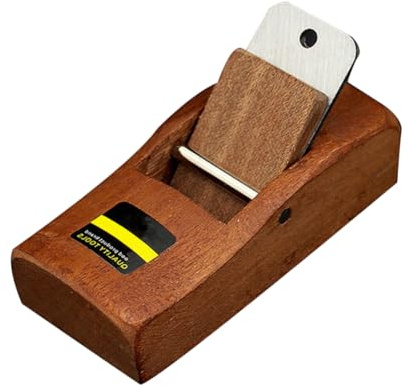 Homsfou Holzhobel Mini Wood Planer Holzbearbeitungshobel Ohne Griff Handhobel FüR Holzbearbeitung Und Trimmen FüR Holzplatte Und Gipskartonplatte Kompaktes Werkzeug FüR Diy