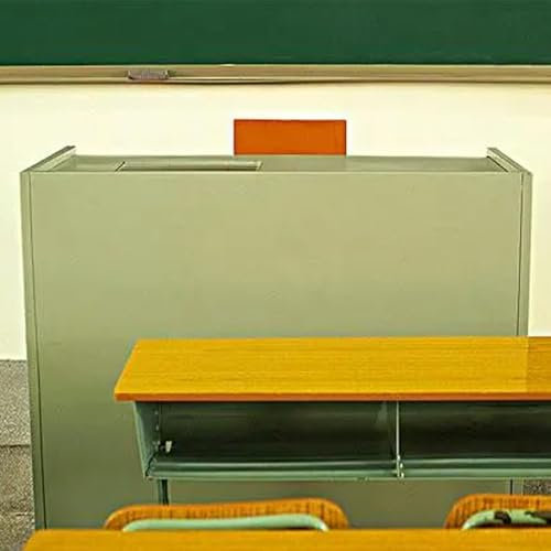Gebogenes Metall-Rednerpult, bodenstehendes Rednerpult, stehende Kirchenkanzel, Edelstahl-Konferenzpodest für Büro und Schule,Rot