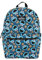 Bioworld Sesamstraße Krümelmonster Allover-Print 43,2 cm Rucksack, Krümelmonster, OSFA