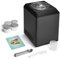 SPRINGLANE Eismaschine & Joghurtbereiter Erika 2,5 L mit selbstkühlendem Kompressor 250W, Eiscrememaschine Edelstahl mit Kühl- und Heizfunktion, inkl. Rezeptheft (Erika + 4 Behälter Mini 400ml Grau)
