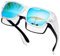 Face Shadow Polarisiert Überzieh Sonnenbrille über Normale Brille Herren UV400 Schutz, Überbrille für Brillenträger, Ultra Leicht Fahren Angeln