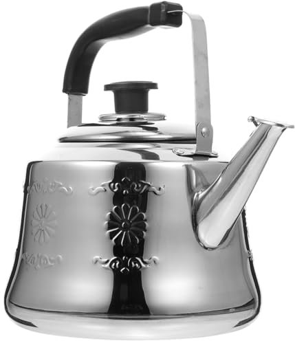 PRETYZOOM Wasserkocher Für Herd Verschleißfester Haushalt-pfeifkessel Aus Für Küche Mit Griff Für Täglichen Gebrauch Geeignet Für Gasherde Und Offene Flammen