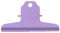 Baxnore Large Bull Paper Clips, Strong Springs Metal File Clip Clamps, Hangable Metal Hinge Clip, Up to 200 Sheets Office File Clamps for Drawing Board Home Office (Purple)