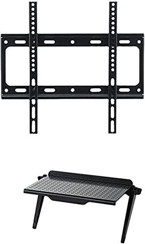tv mounts stands Tv wall bracket, Ultra Slim TV Wall Mount For Most 26-60 Inch LED LCD OLED And Plasma TV, Fixed TV Wall Bracket Load-bearing Up To 50kg