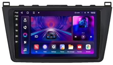 Pantalla Táctil 2 DIN Radio para Mazda 6 GH 2007-2012 Bluetooth Estéreo Coche Navegador USB para, 4 Core 2G+32G
