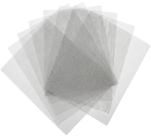 Matwsec 8 griglie metalliche, 200 x 150 cm, in acciaio inox, a maglia fine, per zanzariere di zanzariera, griglia per topi, rete filtrante, griglia di ventilazione