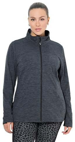 Ulla Popken Damen Sweatjacke