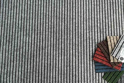 Riga - moquette agugliata su misura - Grigio 03-200x200cm