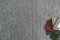 Riga - moquette agugliata su misura - Grigio 03-200x200cm