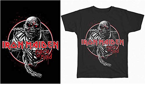 T-Shirt # Xxl Black Unisex # Piece of Mind Circle
