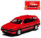Volkwagen Passat B3 Variant Kombi Rot 1988-1993 H0 1/87 Herpa Modell Auto mit individiuellem Wunschkennzeichen