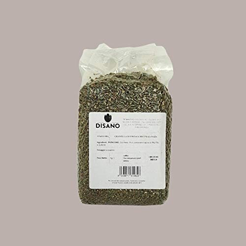 Lucgel Granella di Pistacchio Pralinata per Pasticceria e Gelateria, 1 Kg, per Decorazioni Dolci