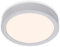 Briloner Leuchten - LED Aufbauleuchte, Deckenlampe, Deckenleuchte 16,5 Watt, 1.600 Lumen, 3.000 Kelvin, Rund, Chrom-Matt, 225x32mm (DxH)