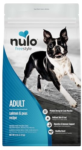 Nulo Freestyle Adult Dog Food, Premium All Natural Grain-Free Dry Small Kibble Dog Food, with BC30 Probiotic for Healthy Digestion, and High Animal-Based Protein with no Chicken or Egg Alternatives