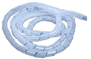 Wickelrohr, 4-30mm Drahtstärkeraumrohr, Rohr, Drahtisolationspaket-10mm * 10m * weiß