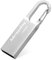 Clé USB 128Go, Flash Drive Pendrive USB 2.0 128Go Imperméable Portable Mémoire Stick pour Ordinateur Portable, PC, Voiture Etc (Argent)