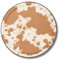 Platex - Plateau Limonadier Rond de Service Cow Brun de 45 cm - Fabrication Française - Plateau Design Décoratif pour La Table - Plateaux Élégants - Antidérapant, Plusieurs Coloris Disponibles