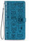 Fertuo Coque pour Motorola Moto E13, Antichoc Portefeuille Étui Housse en Cuir à Rabat avec Porte Carte, Chiusura Magnetica [Motif de Chat Chien] Flip Cover Case pour Motorola Moto E13, Bleu