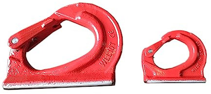 Gancho de seguridad, 1000-10000 kg, gancho de carga para soldar para excavadoras, cargadoras (3000 kg)