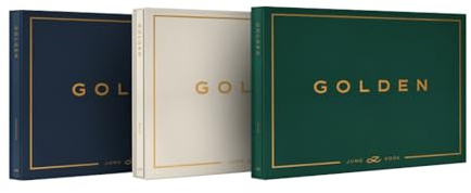 BTS Jung Kook 1st Solo Album, goldfarben (Standard 3 Versionen)