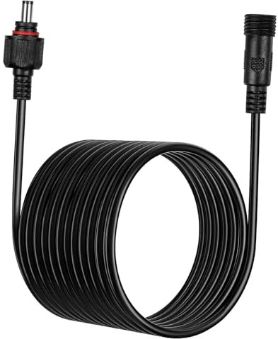 Uonlytech Solar Cctv Extension Cable Weatherproof Extension Outdoor Dc Power Cord for Dc Power Supply Equipment