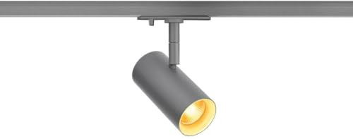 SLV NOBLO SPOT, 1~ Spot, rund, 2000-3000K, 8.4 W, Dim-to-Warm, Phasenabschnitt, 36°, grau