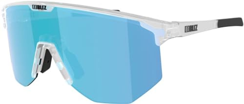Bliz Unisex Hero Sonnenbrille (1er Pack), Transparentweiß, 42 mm
