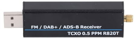 Ricevitore RTL SDR 100KHz-1766MHz RTL2832U R820T2 0.5PPM TCXO Ricevitore Radio Definito Dal Software per Varie Esigenze di Ricezione Radio