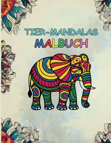 Tier-Mandalas Malbuch