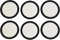 YUETTYY 3/6/9 Stück Ersatzfilter HEPA-Filter für Proscenic P8 Handstaubsauger, Zubehörteile, waschbare und wiederverwendbare Filter (6 Stück)