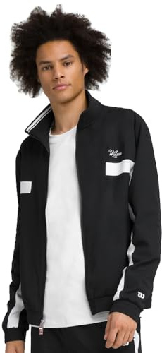 Wilson M Grand Slam Jacket Black Herren Trainingsjacke schwarz XL
