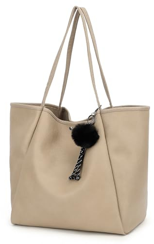 TANTOMI Damen-Handtasche – Wasserdichte, große Shopper-Tasche für Büro, Arbeit, Einkäufe und Reisen