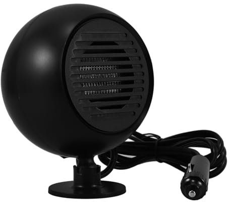 HOODANCOS Riscaldatore Portatile per Auto Ventilatore Elettrico per Parabrezza Defrosting e Riscaldamento Compatto e Facile da Usare nel Consumo per e Condizioni Nebbiose