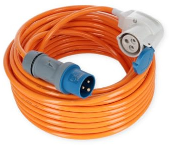Camping Wagner VoltMade Premium CEE-Verlängerungskabel, Winkelkupplung (25m)