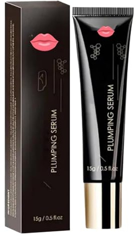 Lip Booster Serum, Plumpy Lippen-Booster, Verdoppeln Sie das Volumen Ihrer Lippen, Lippenpflege Öl mit Kollagen und Hyaluronsäure, Feuchtigkeitsspendender Lippenöl (1PC)