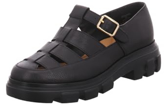 Paul Green Damen - Sandaletten 1204-049 in schwarz Glattleder