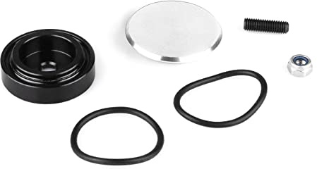 LiRRvb Aluminum Car Rear Wiper Delete Kit Plug Cap O-ring Exterior Parts 40mm Window Arm Cover Window Cover Cap Accessories