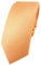 TigerTie - schmale Designer Krawatte in lachs orange einfarbig Uni Rips gemustert