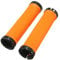 RETYLY 1 Paar Schraubgriffe Fahrrad Lenker Griffe Grips Trekking Lenkstangen MTB BMX Orange