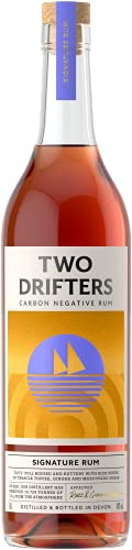 Two Drifters Signature | Premium Golden Rum Aged in French Oak, Ex-Madeira Casks | Crafted in Devon | 70cl