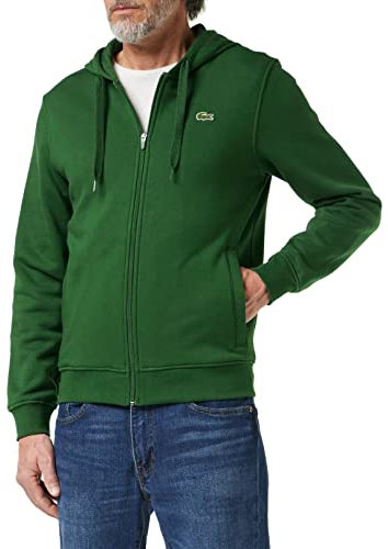 Lacoste Sport Herren SH1551 Pullover, Grün, L