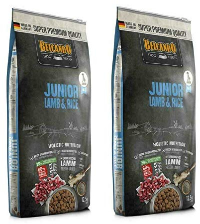 Belcando Junior Lamb und Rice / Lamm & Reis 2 x 12,5 kg Hundfutter - Sparpaket