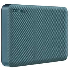 Toshiba Canvio Advance 4TB Portable External Hard Drive USB 3.0, Green - HDTCA40XG3CA