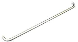 sparefixd Cooker Silver Chrome Door Handle for Indesit Range Style Oven