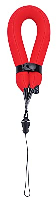 JJC Floating Wrist Strap for Olumpus TG-7 TG-6 TG-5 TG-4, Gopro Hero 9 Hero 8, Fujifilm FinePix XP140, XP120, Nikon W300 W100 & Other Underwater Cameras - Red