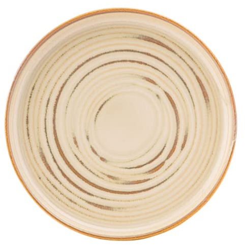 Utopia Santo Coupé-Teller, 17,5 cm, Taupe, 6 Stück