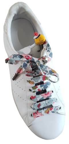 Lacets en véritable tissu Liberty personnalisables, motifs Betsy