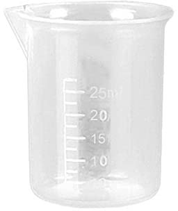 Tazza di misurazione graduata Bicchiere di plastica trasparente Tazza di misurazione Cucina Handleless Tazza di cottura Food Grade R7A9